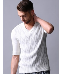 5351 POUR LES HOMMES | ストローヤーンJQ-Ｖ【予約】(トップス)