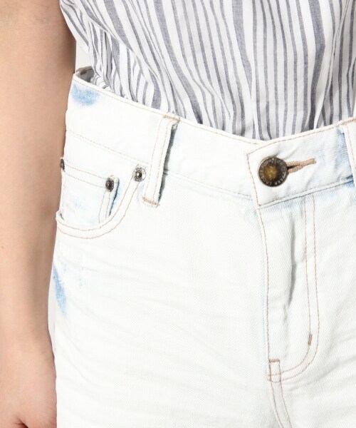 LOWRYS FARM（ローリーズファーム）の「ＢＡＳＩＣデニムショーツ（パンツ・レディース・オフ80/USED85・Ｍ/Ｌ）」の7枚目の写真