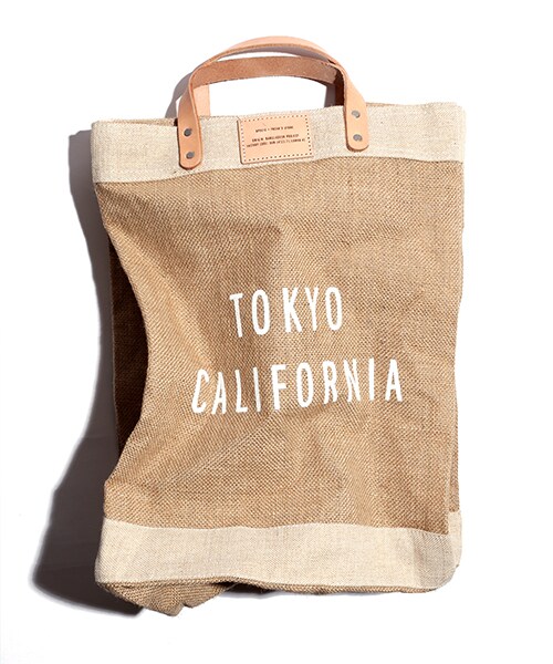 APOLIS(アポリス)の「MARKET BAG(バッグ・メンズ・ナチュラル・ONE SIZE)」の1枚目の写真