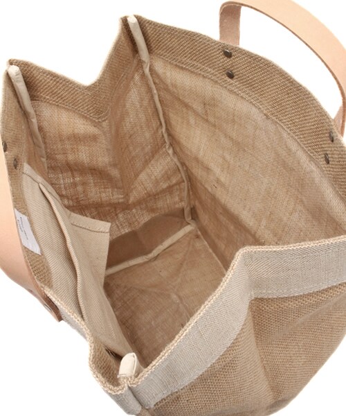 APOLIS(アポリス)の「MARKET BAG(バッグ・メンズ・ナチュラル・ONE SIZE)」の8枚目の写真