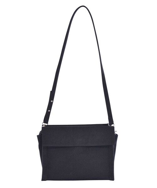 EMODA（エモダ）の「COMBI CANVAS BAG（バッグ・レディース・ホワイト/ブラック・F）」の2枚目の写真