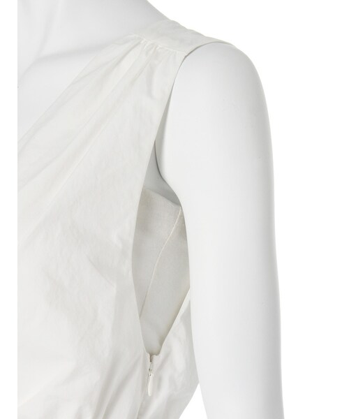 MERCURYDUO（マーキュリーデュオ）の「【LUX】 タイプライターカシュクールワンピース（ワンピース/ドレス・レディース・オフホワイト/カーキ・F）」の7枚目の写真