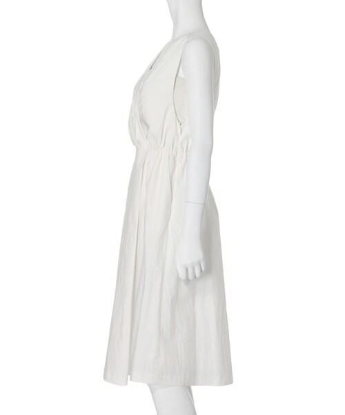 MERCURYDUO（マーキュリーデュオ）の「【LUX】 タイプライターカシュクールワンピース（ワンピース/ドレス・レディース・オフホワイト/カーキ・F）」の4枚目の写真