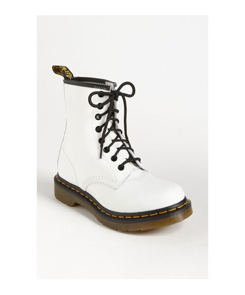 Dr. Martens（ドクターマーチン）の「Dr. Martens '1460 W' Boot（ブーツ・レディース・White・10US/ 8UK/5US/ 3UK/9US/ 7UK/8US/ 6UK/6US/ 4UK）」の5枚目の写真