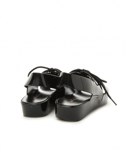 LEPSIM（レプシィム）の「【雨の日にもOK！レインサンダル！】レインレースＵＰサンダル（シューズ・レディース・ホワイト05/ブラック09/ブルー85・Ｍ(23-23.5)/Ｌ(24-24.5)）」の7枚目の写真