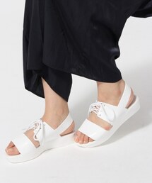 LEPSIM | 【雨の日にもOK!レインサンダル!】レインレースUPサンダル(シューズ)