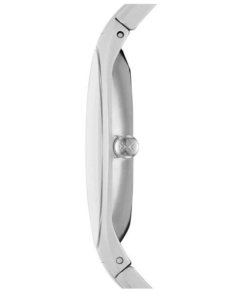 SKAGEN（スカーゲン）の「Skagen 'Grenen' Bracelet Watch, 41mm（アナログ腕時計・メンズ・Silver/ Green）」の2枚目の写真