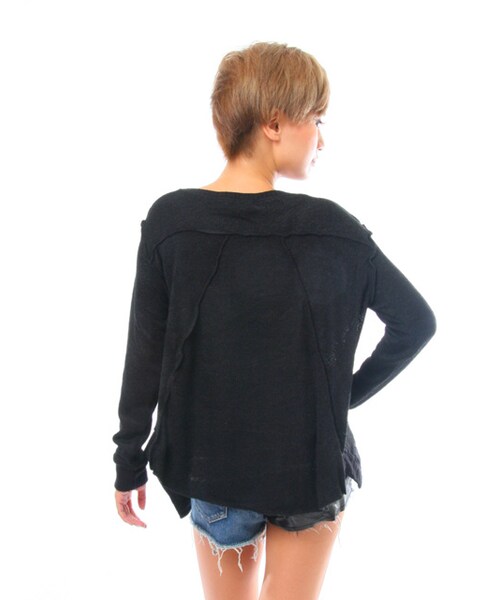 HEAVEN and Earth(ヘブンアンドアース)の「アシメオフショルPO(トップス・レディース・GRY/WIN/BLK・M)」の12枚目の写真