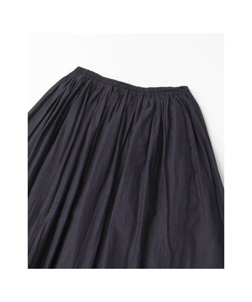 URBAN RESEARCH DOORS(アーバンリサーチドアーズ)の「コットンギャザーロングスカート(スカート・レディース・LIGHT GRAY/BEIGE/GREEN/NAVY・one)」の18枚目の写真