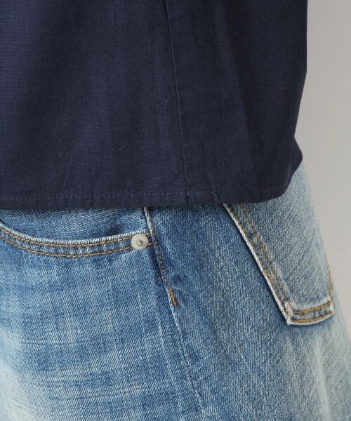 A part by（アパートバイ）の「ＣローンソデフレアＳＳブラウス（トップス・レディース・ホワイト　05/カーキ　78/ネイビー　88・Ｍ/Ｌ）」の11枚目の写真