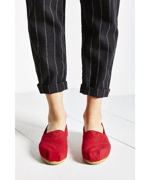 TOMS（トムス）の「TOMS Slip-On Shoe（その他パンツ・レディース・RED/GREY/NAVY/BLACK・8/7.5/7/6/8.5/9/10）」の7枚目の写真