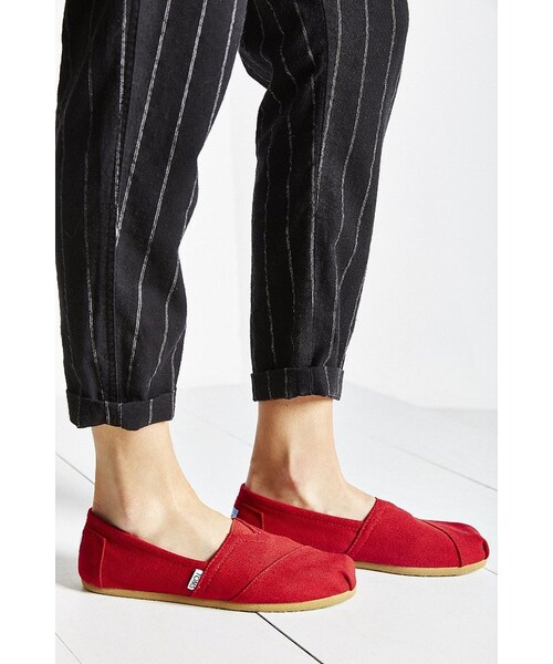 TOMS（トムス）の「TOMS Slip-On Shoe（その他パンツ・レディース・RED/GREY/NAVY/BLACK・8/7.5/7/6/8.5/9/10）」の11枚目の写真