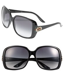 GUCCI | Gucci 59mm Oversized Square Sunglasses(サングラス)
