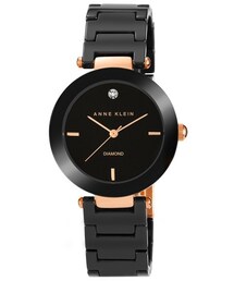 ANNE KLEIN | Anne Klein Diamond Dial Ceramic Bracelet Watch, 33mm(アナログ腕時計)