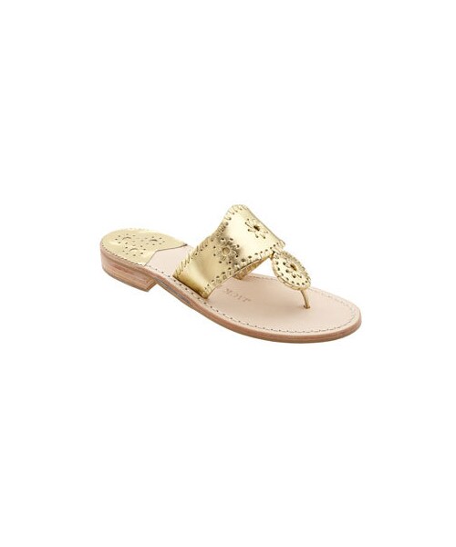 Jack Rogers（ジャックロジャース）の「Jack Rogers Thong Sandal (Women)（サンダル・レディース・Gold/Black Black Patent/White/Silver/Platinum・5 M/11.5 M/8 M/7.5 M/10.5 M/12 M/8.5 M/9.5 M/11 M/10 M/9 M/5.5 M/6 M/7 M/6.5 M）」の2枚目の写真