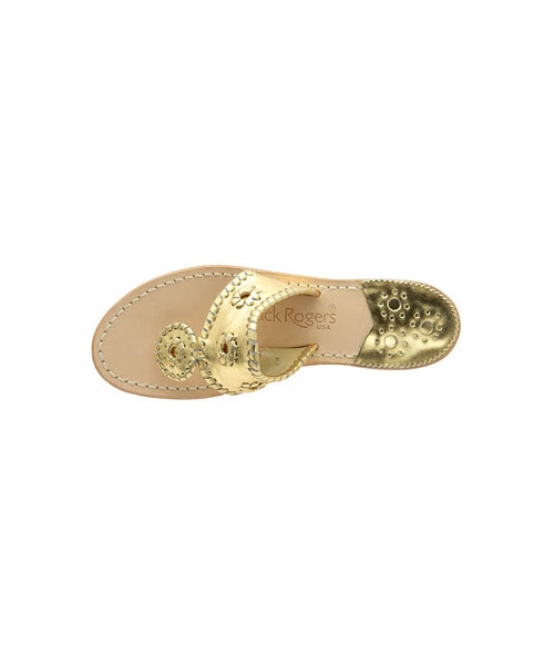 Jack Rogers（ジャックロジャース）の「Jack Rogers Thong Sandal (Women)（サンダル・レディース・Gold/Black Black Patent/White/Silver/Platinum・5 M/11.5 M/8 M/7.5 M/10.5 M/12 M/8.5 M/9.5 M/11 M/10 M/9 M/5.5 M/6 M/7 M/6.5 M）」の4枚目の写真
