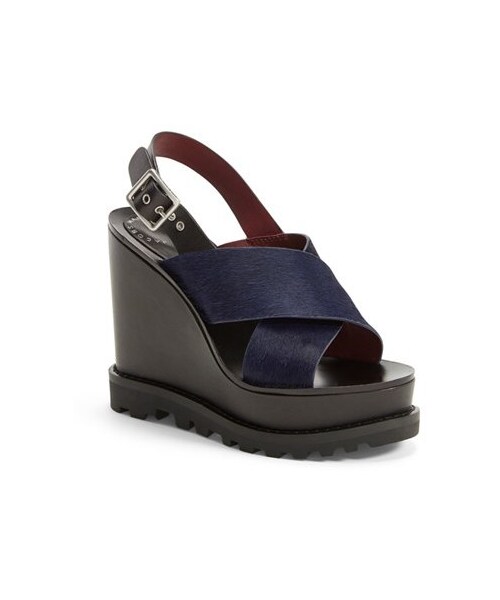 Marc by Marc Jacobs（マークバイマークジェイコブス）の「MARC BY MARC JACOBS 'Street Stomp Irving' Sandal (Women)（サンダル・レディース・Ink・40 EU/38.5 EU/38 EU/39.5 EU/39 EU/36 EU/37.5 EU/37 EU/36.5 EU）」の3枚目の写真
