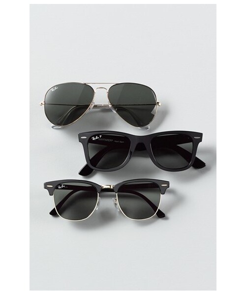 Ray-Ban（レイバン）の「Ray-Ban 'Classic Wayfarer' 50mm Polarized Sunglasses（サングラス・メンズ・Tortoise Polarized）」の3枚目の写真