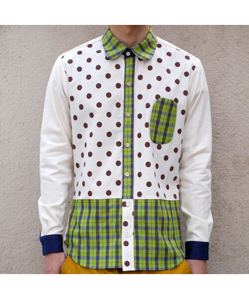 NIRAME.CO（ニラメッコ）の「欲張りしゃつ（シャツ/ブラウス・メンズ・その他）」の2枚目の写真