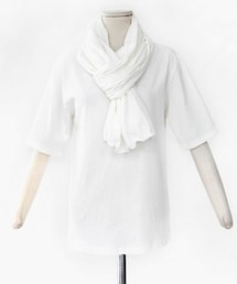 DHOLIC | マフラーsetコットンTシャツ(Tシャツ/カットソー)