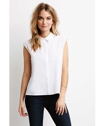 FOREVER 21 | FOREVER 21 Pleated-Back Shirt(Tシャツ/カットソー)