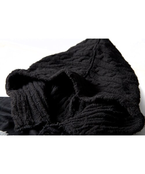 Slightly Numb（スライトリーナム）の「TITANSPIN SLEEVELESS SHIRT（ジャケット/アウター・Black・01/02/03）」の2枚目の写真