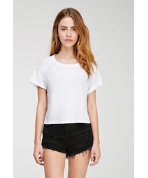 FOREVER 21 | FOREVER 21 Boxy Slub Knit Tee(Tシャツ/カットソー)