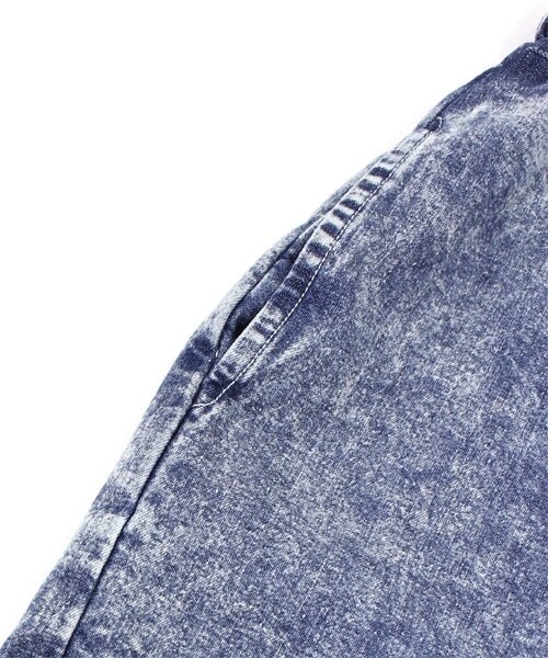 RNA（アールエヌエー）の「＜予約＞デニムイージーハーフパンツ（パンツ・レディース・インディゴケミカル/インディゴブルー・M）」の9枚目の写真