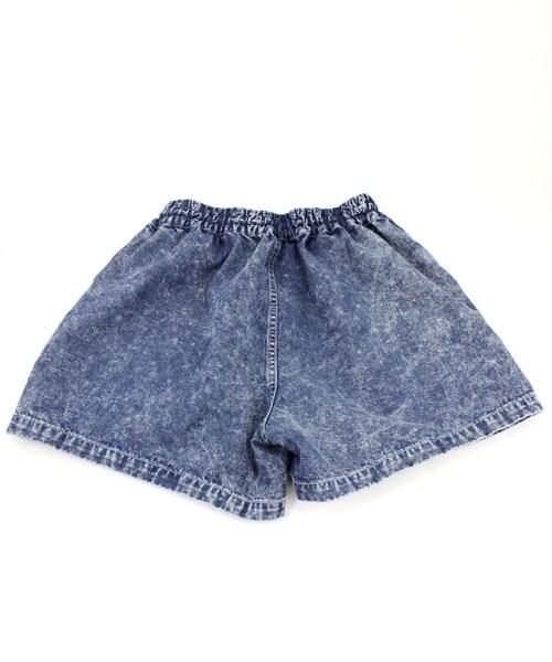 RNA（アールエヌエー）の「＜予約＞デニムイージーハーフパンツ（パンツ・レディース・インディゴケミカル/インディゴブルー・M）」の6枚目の写真