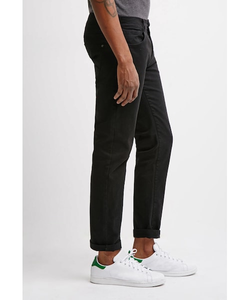 FOREVER 21(フォーエバー トゥエンティーワン)の「FOREVER 21 Clean Wash - Skinny Jeans(デニムパンツ・メンズ・Black・29/30/31/32/32/32/33/32/30/32/32/30/30/30/34/32/36/32)」の2枚目の写真