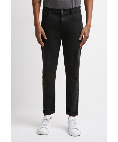 FOREVER 21(フォーエバー トゥエンティーワン)の「FOREVER 21 Clean Wash - Skinny Jeans(デニムパンツ・メンズ・Black・29/30/31/32/32/32/33/32/30/32/32/30/30/30/34/32/36/32)」の4枚目の写真