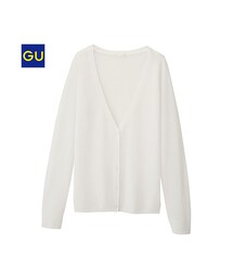 GU | （GU）シースルーカーディガン（長袖）(ジャケット/アウター)