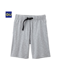 GU | （GU）メランジスウェットショートパンツ(パンツ)