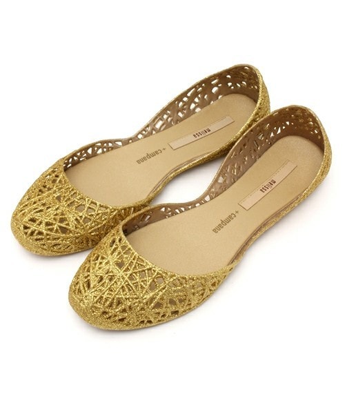 melissa（メリッサ）の「melissa メッシュバレー（サンダル・レディース・ブラック/シルバー/ゴールド・36/37/38）」の3枚目の写真