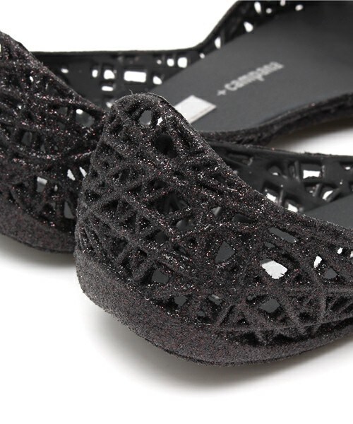 melissa（メリッサ）の「melissa メッシュバレー（サンダル・レディース・ブラック/シルバー/ゴールド・36/37/38）」の9枚目の写真