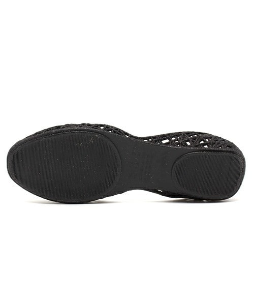 melissa（メリッサ）の「melissa メッシュバレー（サンダル・レディース・ブラック/シルバー/ゴールド・36/37/38）」の5枚目の写真