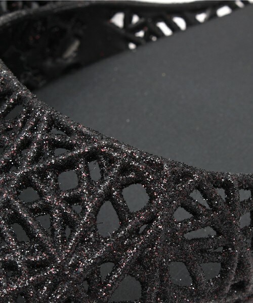 melissa（メリッサ）の「melissa メッシュバレー（サンダル・レディース・ブラック/シルバー/ゴールド・36/37/38）」の10枚目の写真