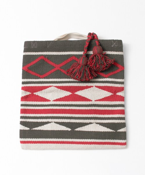 URBAN RESEARCH DOORS（アーバンリサーチドアーズ）の「印地安圖騰兩用手拿包（バッグ・レディース・紅色/卡其綠色/黑色・one）」の8枚目の写真