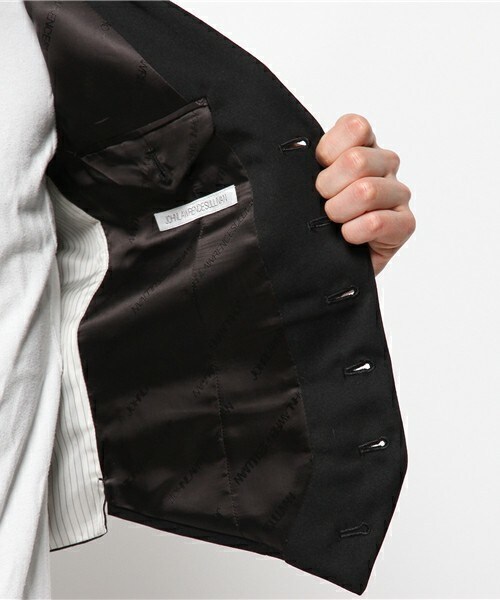 JOHN LAWRENCE SULLIVAN（ジョンローレンスサリバン）の「JOHN LAWRENCE SULLIVAN ベスト（ベスト・メンズ・ダークグレー/ブラック・38/36）」の12枚目の写真