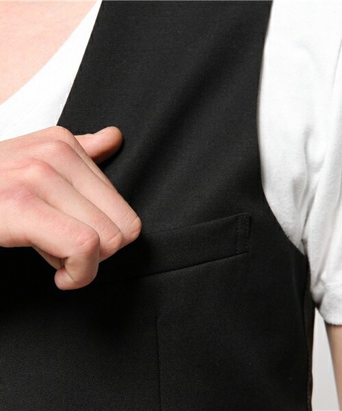 JOHN LAWRENCE SULLIVAN（ジョンローレンスサリバン）の「JOHN LAWRENCE SULLIVAN ベスト（ベスト・メンズ・ダークグレー/ブラック・38/36）」の11枚目の写真