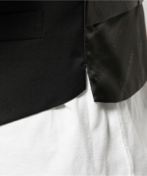 JOHN LAWRENCE SULLIVAN（ジョンローレンスサリバン）の「JOHN LAWRENCE SULLIVAN ベスト（ベスト・メンズ・ダークグレー/ブラック・38/36）」の9枚目の写真