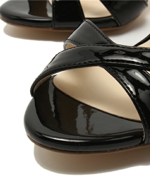 Bridget Birkin（ブリジットバーキン）の「カラーコンビストラップサンダル　（542004）（サンダル・レディース・ブラック/ベージュ/オレンジ・22.5/23/23.5/24/24.5/22）」の8枚目の写真