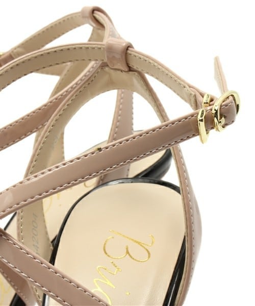 Bridget Birkin（ブリジットバーキン）の「カラーコンビストラップサンダル　（542004）（サンダル・レディース・ブラック/ベージュ/オレンジ・22.5/23/23.5/24/24.5/22）」の10枚目の写真