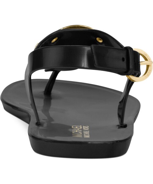 MICHAEL KORS(マイケルコース)の「MICHAEL Michael Kors Plate Jelly Sandals(サンダル・レディース・Black/Optic White/Bronze/Aquamarine・10M/9M/8M/7M/6M/5M/11M)」の5枚目の写真
