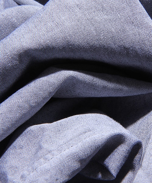 FREAK'S STORE（フリークスストア）の「ノーカラー半袖シャツ（その他・メンズ・ホワイト/グレー/ネイビー・M/L）」の10枚目の写真