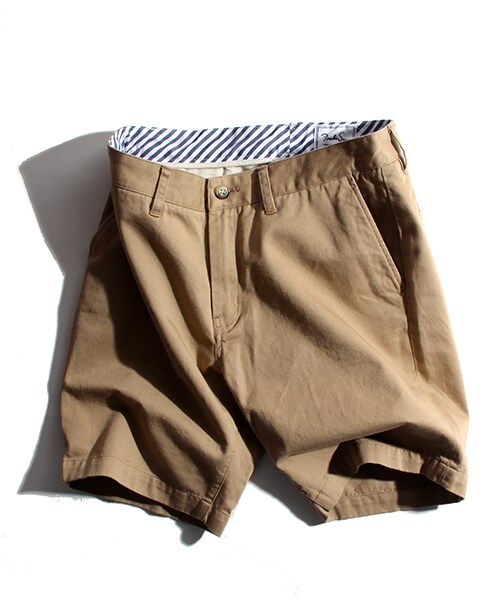 FREAK'S STORE（フリークスストア）の「ツイルニーハイショーツ（パンツ・メンズ・ホワイト/ブラック/ベージュ/グリーン/ブルー/ネイビー・S/M/L）」の8枚目の写真