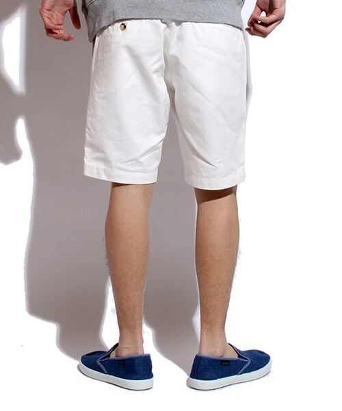 FREAK'S STORE（フリークスストア）の「ツイルニーハイショーツ（パンツ・メンズ・ホワイト/ブラック/ベージュ/グリーン/ブルー/ネイビー・S/M/L）」の7枚目の写真