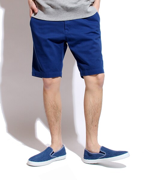 FREAK'S STORE（フリークスストア）の「ツイルニーハイショーツ（パンツ・メンズ・ホワイト/ブラック/ベージュ/グリーン/ブルー/ネイビー・S/M/L）」の5枚目の写真