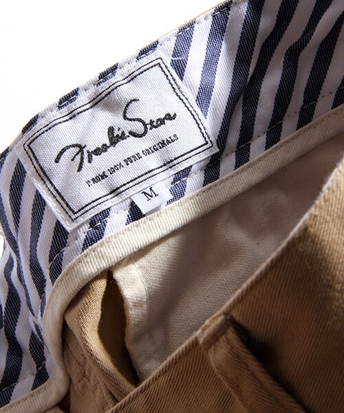 FREAK'S STORE（フリークスストア）の「ツイルニーハイショーツ（パンツ・メンズ・ホワイト/ブラック/ベージュ/グリーン/ブルー/ネイビー・S/M/L）」の10枚目の写真