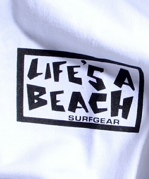 LIFE'S A BEACH（ライフズアビーチ）の「SHIT HAPPENS TEE